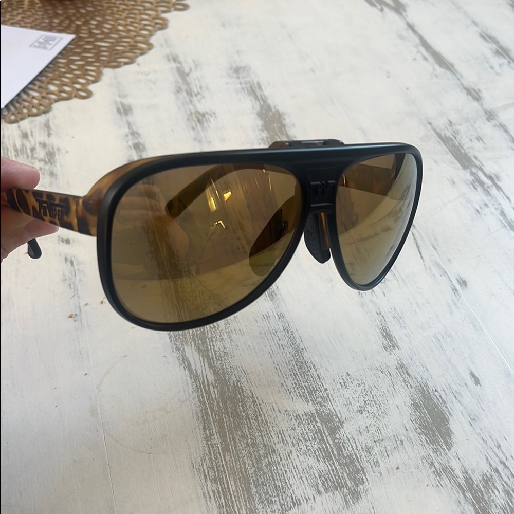 Pit Viper Sunglasses - Black and Tortoise